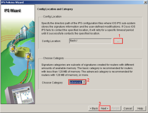 SDM IPS Wizard Config Location